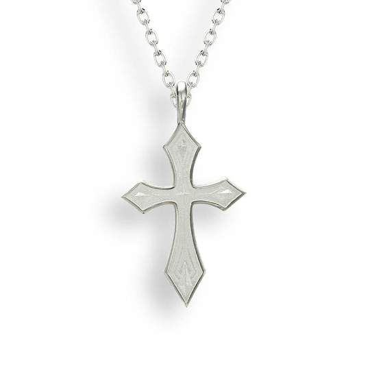 White Enamel Cross