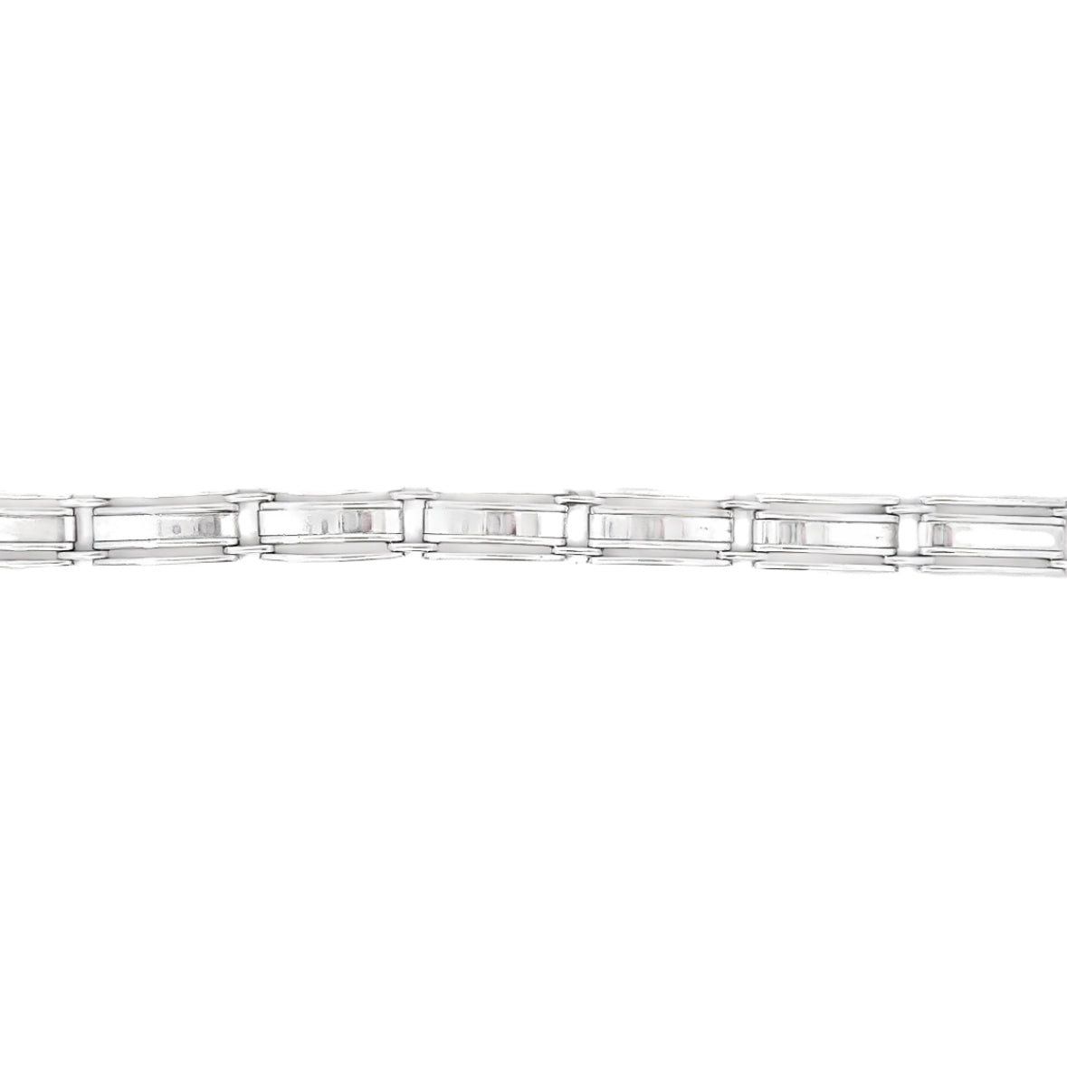 sterling silver link bracelet