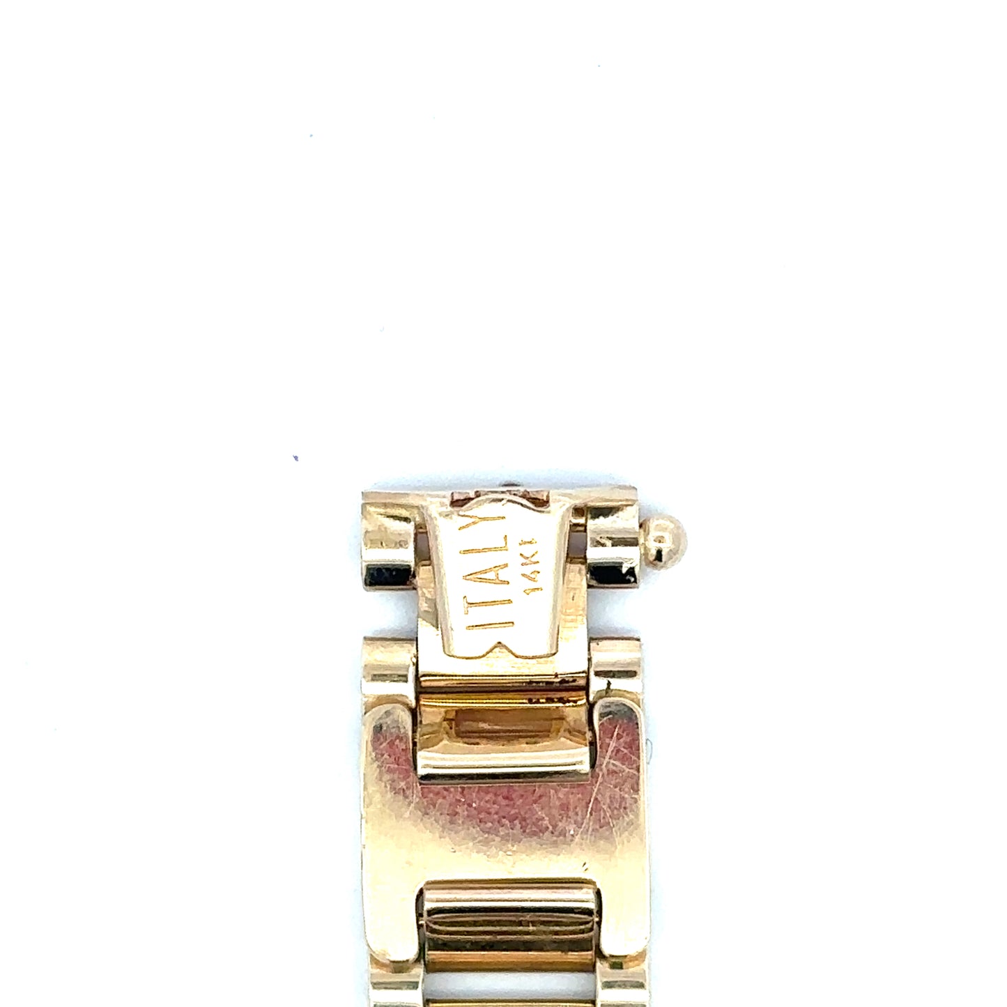 14kt solid gold men's bracelet vintage