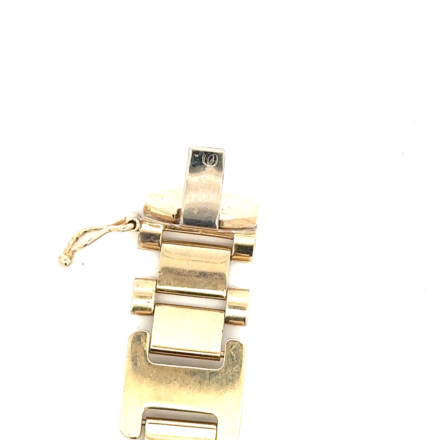 14kt solid gold men's bracelet vintage