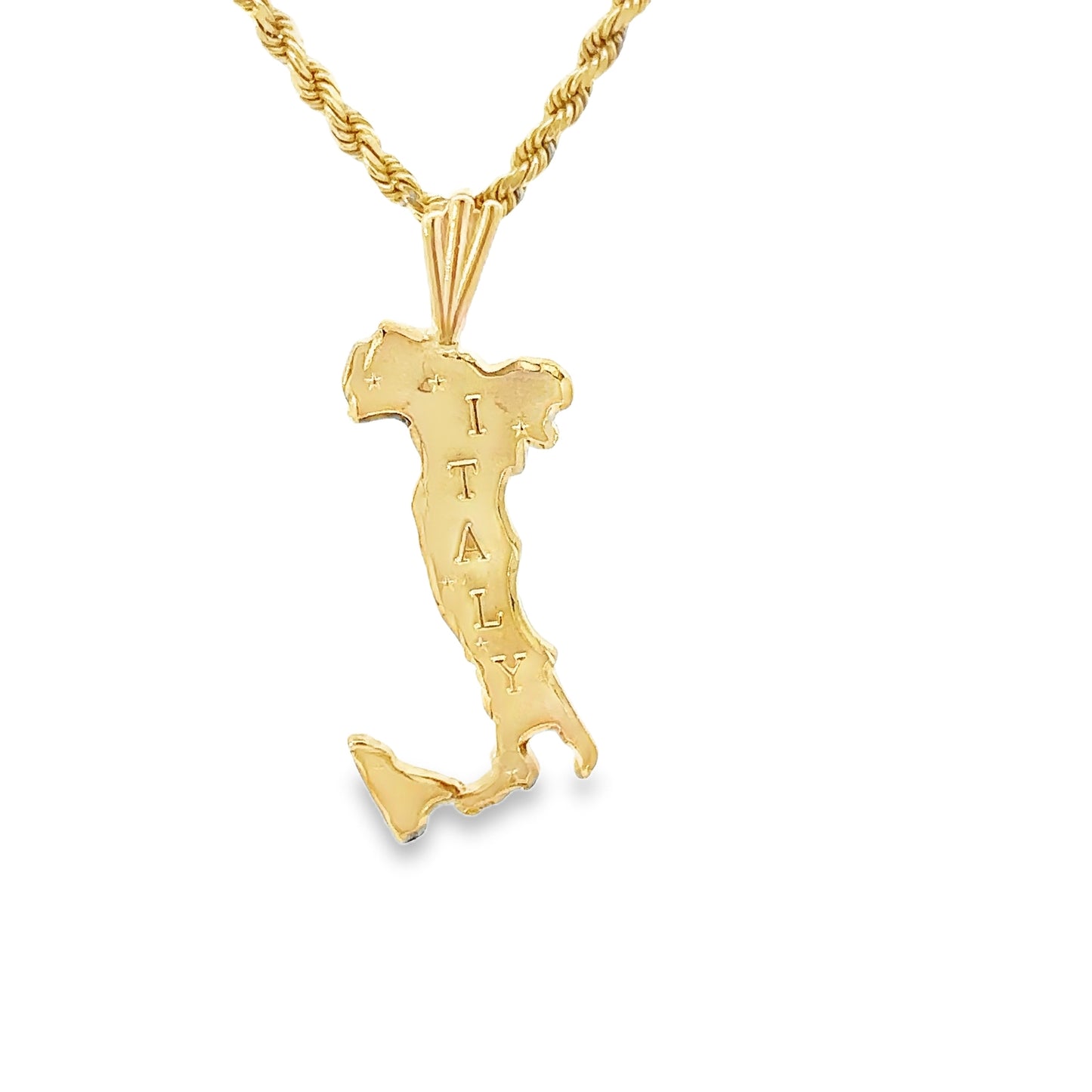 Vintage 14kt yellow gold italy charm