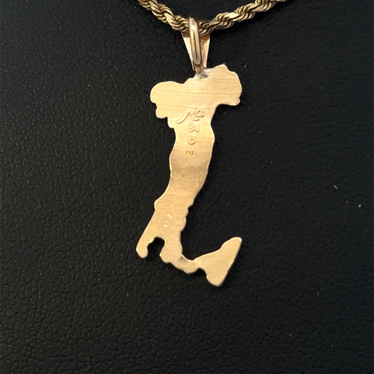 Vintage 14kt yellow gold italy charm