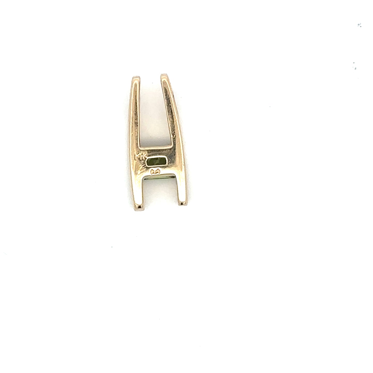 10K Yellow Gold Peridot Pendant – August Birthstone Green Gemstone Charm