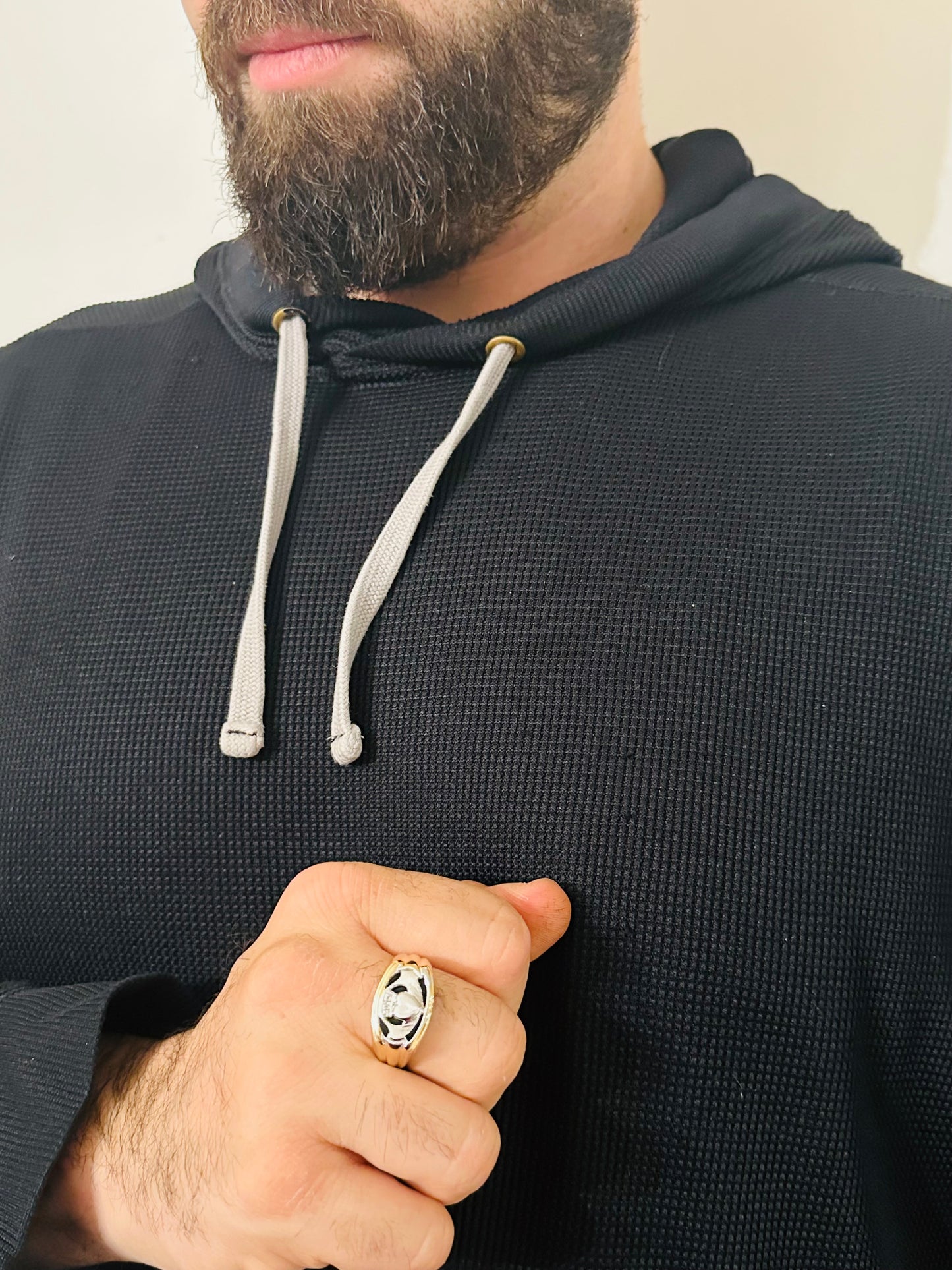 14kt solid gold claddagh ring vintage