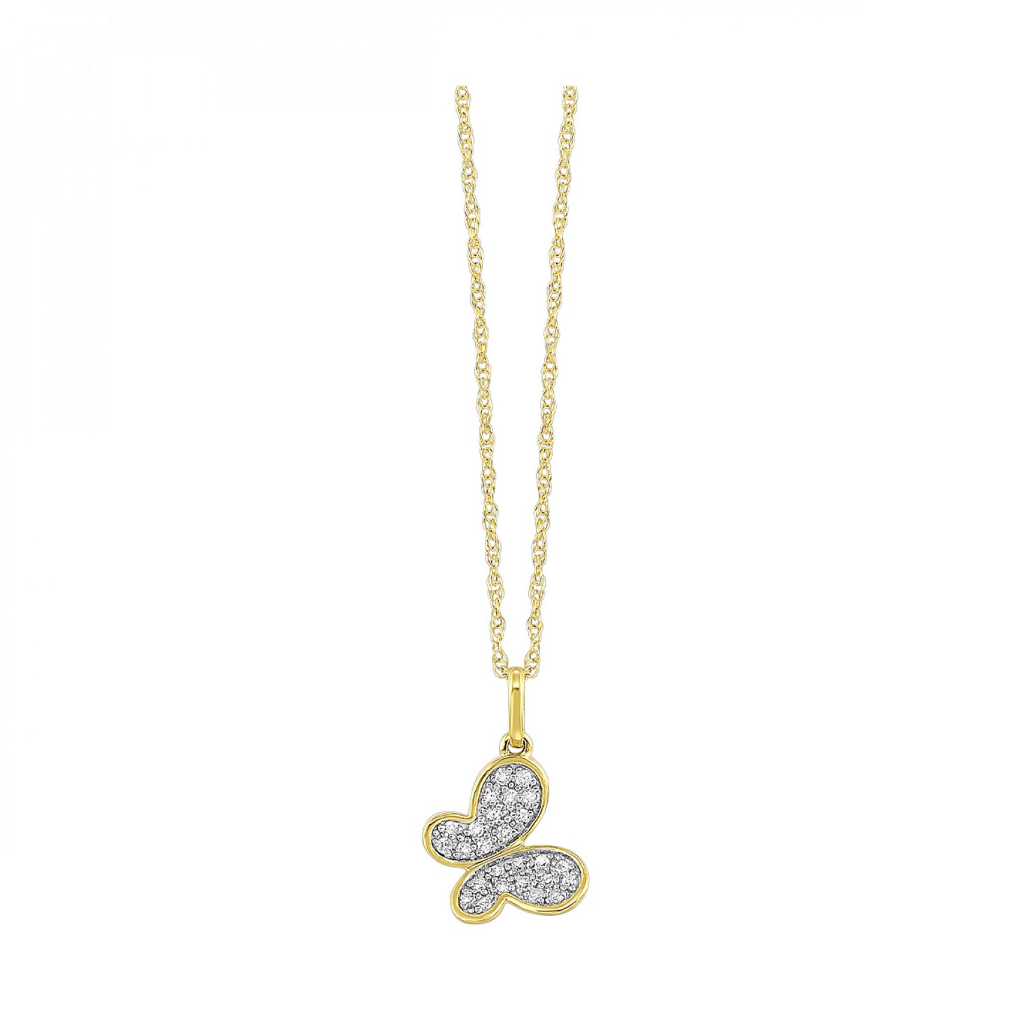 Butterfly Diamond Necklace