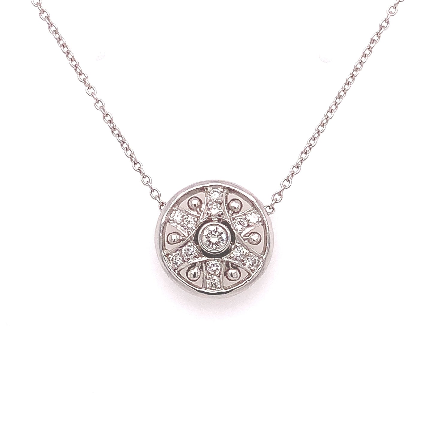 Platinum Diamond Necklace