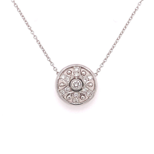 Platinum Diamond Necklace