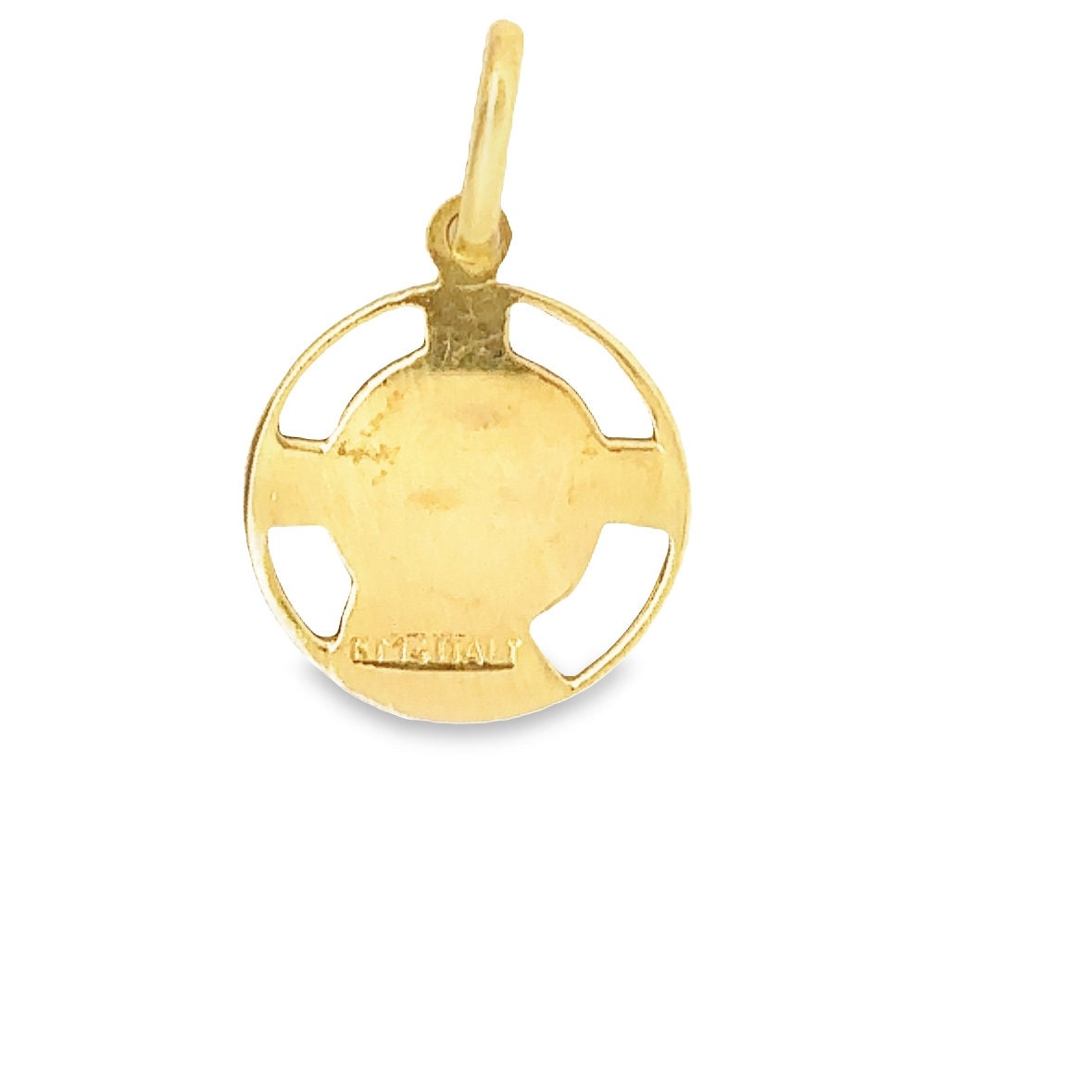 14kt yellow gold Jesus Christ medal