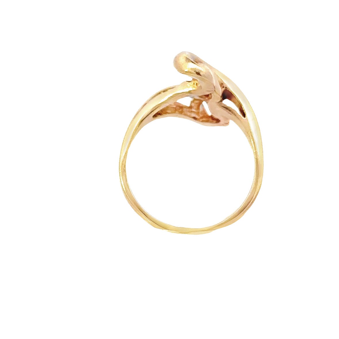 Vintage Free Form Ring 10kt solid gold