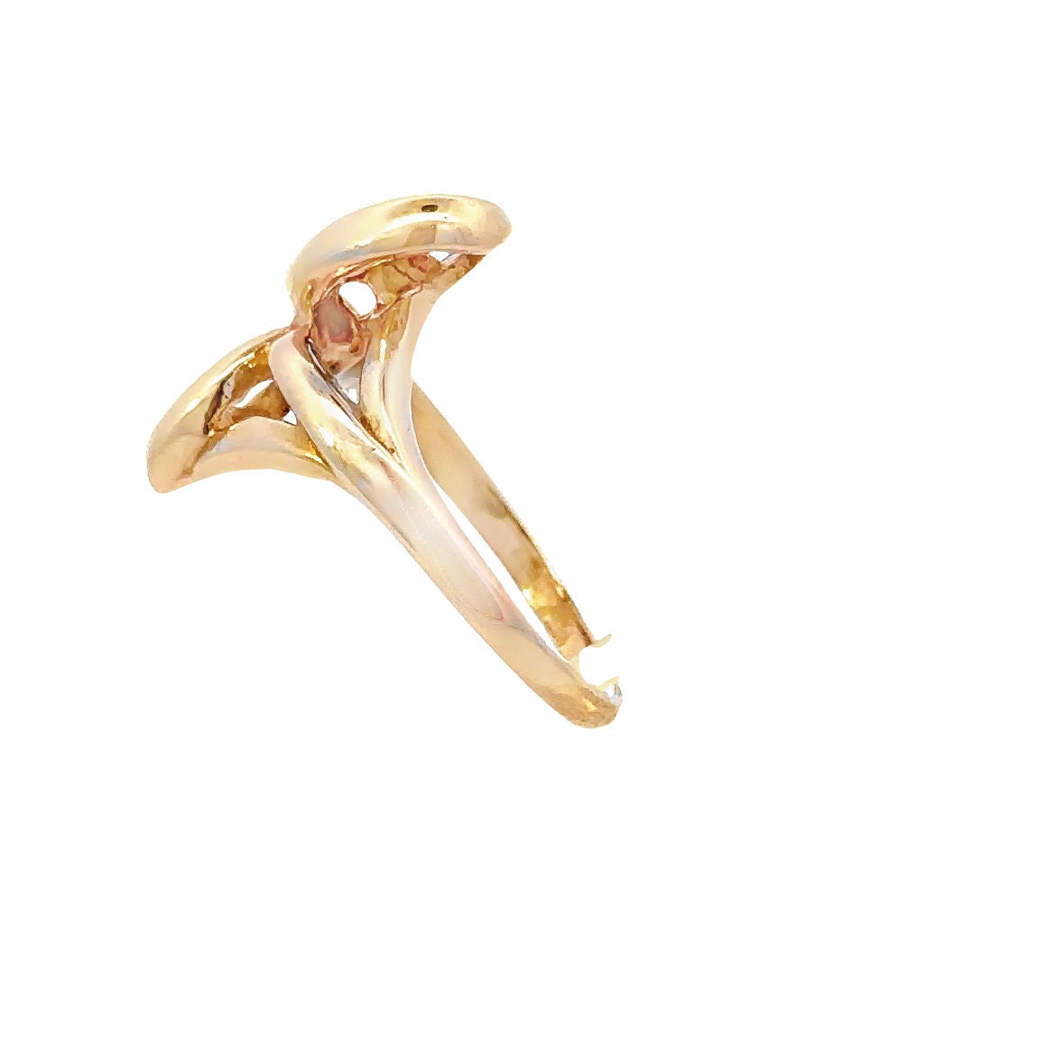 Vintage Free Form Ring 10kt solid gold