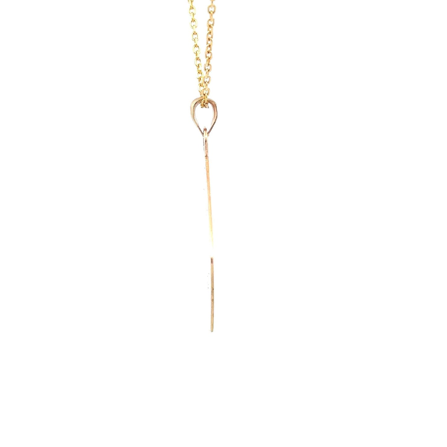 14kt solid yellow gold blessed mother