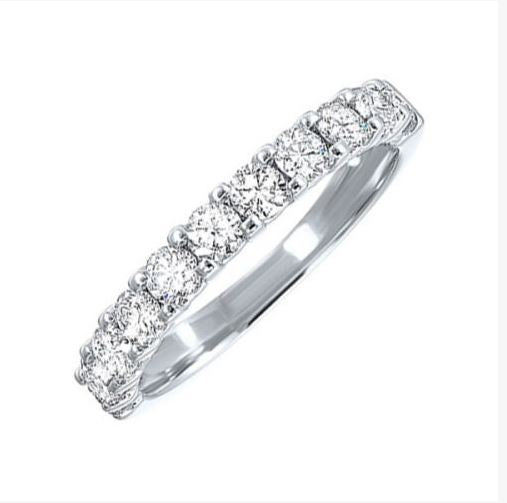 White Gold Diamond Band