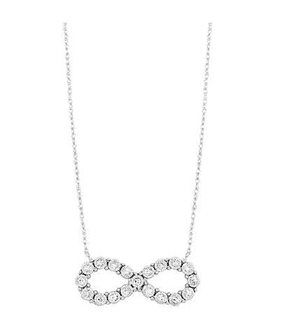 Infinity Diamond Necklace