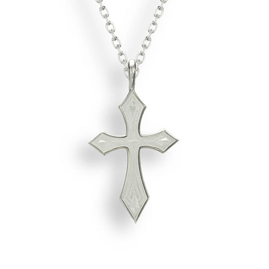 White Enamel Cross